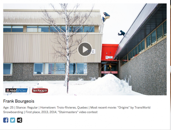 Frank Bourgeois Real Snow 2016