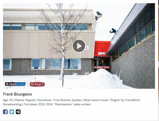 Frank Bourgeois Real Snow 2016