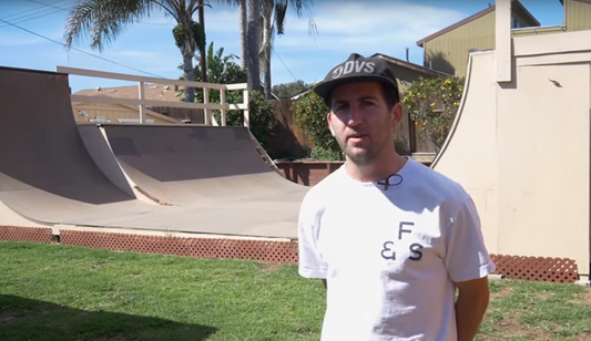 Watch Brad McClain Destroy a Backyard Mini Ramp