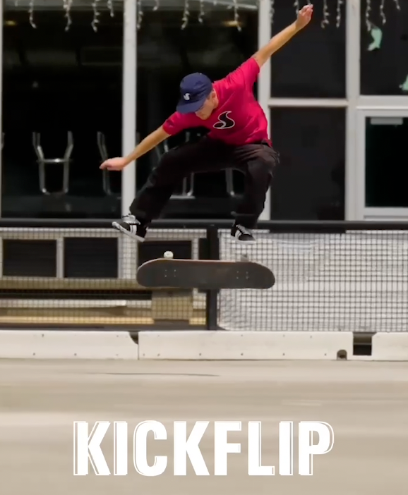 DVS Trick Series 1: Kick Flip