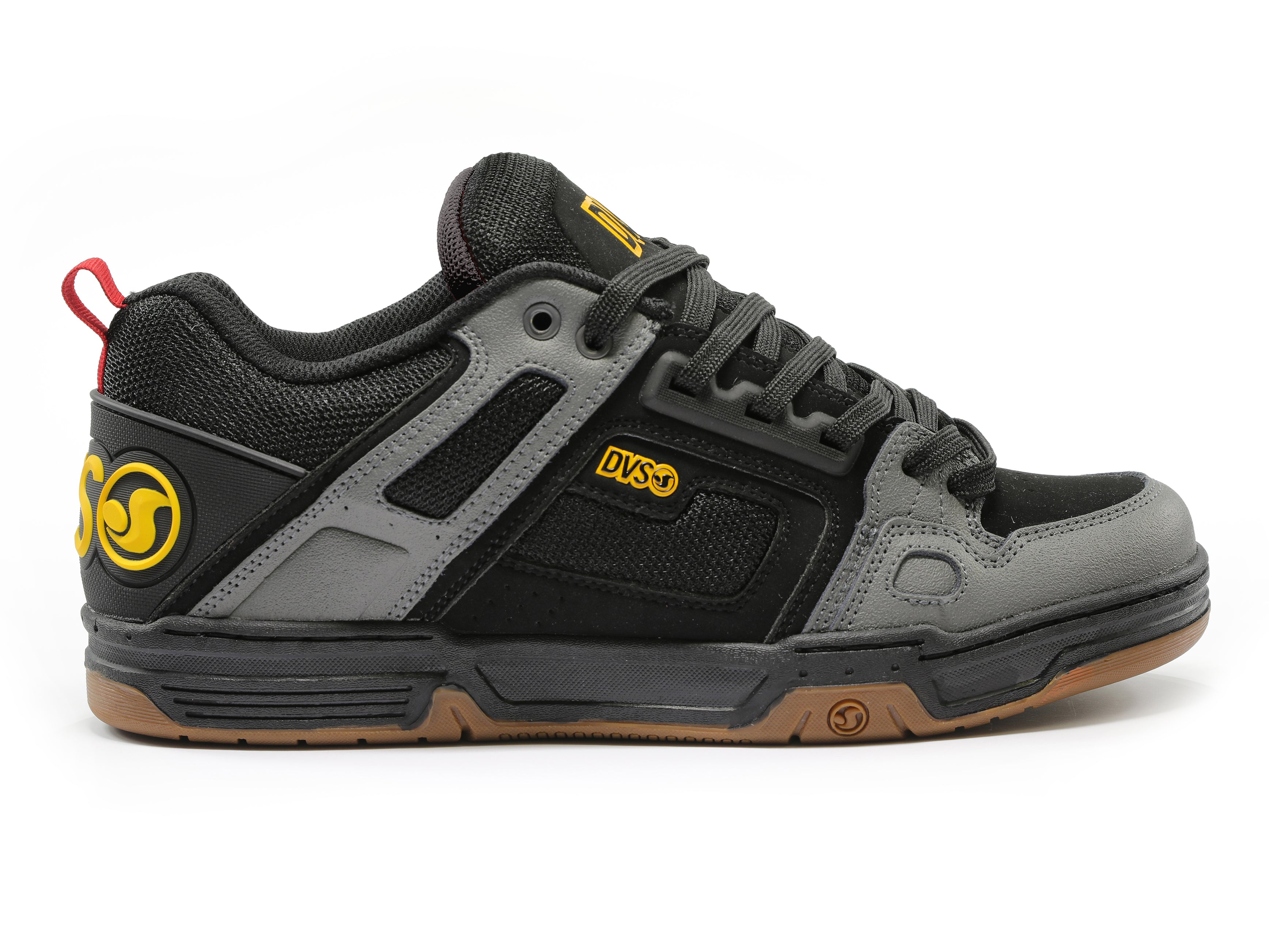 COMANCHE BLACK CHARCOAL DVS SHOES DVS Shoes