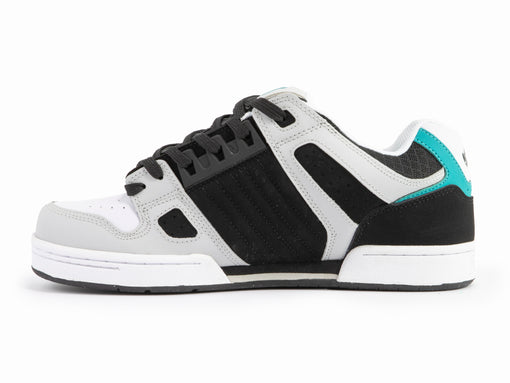 Celsius | Black, Grey, White & Teal | DVS Classic Skate Shoes – DVS Shoes